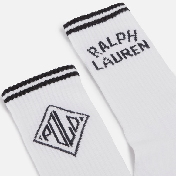 Polo Ralph Lauren Other - Lot of 2 Pair ~ Polo Ralph Lauren Cotton-Blend Crew Socks